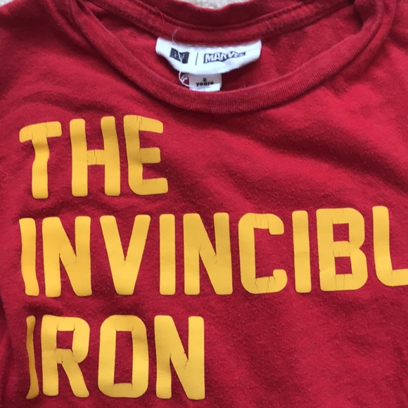 Gap Kids Marvel Ironman Long sleeve TShirts - Picture 5 of 7